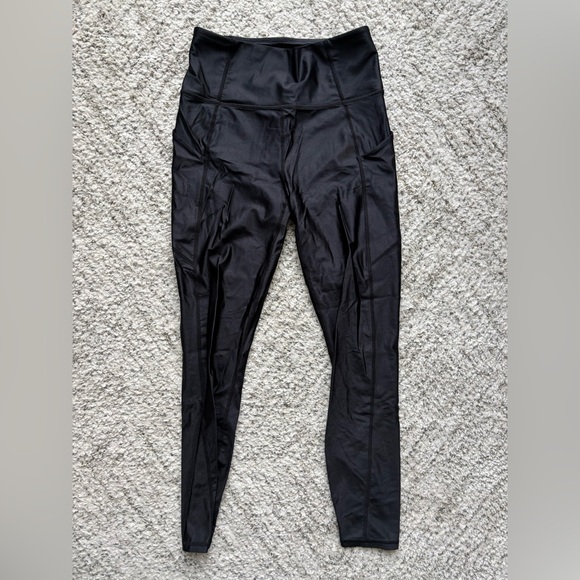 Oasis PureLuxe High-Waisted Shine 7/8 Legging - Picture 6 of 7